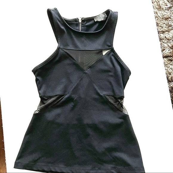 Bebe Gorgeous Cut-out with Sheer Dressy Top! π»π - Picture 9 of 15